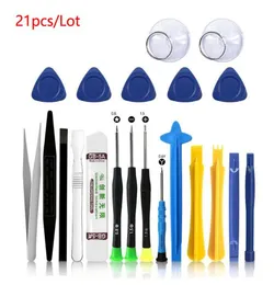 21 in 1 Mobiltelefonreparaturwerkzeuge Kit Spudger Pry Eröffnungswerkzeug Schraubendreher für iPhone x 8 7 6S 6 plus Tablets Hand Toolling Ki9678769