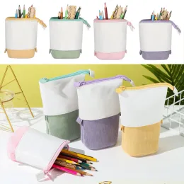 Fall Pencil Cases Stationery Case Material Escolar Trousse Scolaire Kawaii Telescopic School Pencilcase Supplies Pen Box Cute Unicorn