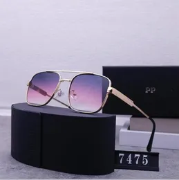 Designer Pra e Da Sunglasses Designers People Pessoas Vestadas Caminho Tourista Óculos de Sol Oval Gama de Estrutura UV Visita Resolve Prepframe Metal Pernas MIUIes Carta