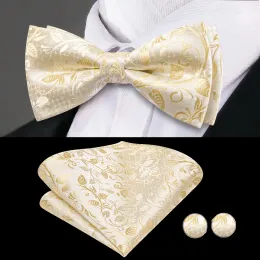 HI-TIE SILK Mens Cummerbunds Vintage Jacquard Pailey Bowtie Hanky Cufflinks Cummerbund Belt Corset para Prom do Casamento Masculino