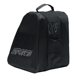 Bolsa de patins portátil saco de patinação gelo saco de grande capacidade inflável crianças em linha patins saco de patins saco de saco de patinação saco de sapatos