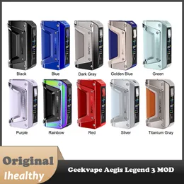 Geekvape Aegis Legend III 3 Mod Dual 18650 Battery Smart Lock Ny Tri-Proof IP68-klassificering TFT Color Screen Type-C Fast Charging