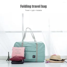 Pacchetti da giorno Organizzatore di bagagli in nylon Organizzatore impermeabile Sundries Cassa di colori leggero di grandi dimensioni per donne che viaggiano