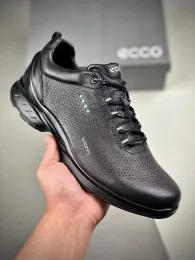 Skor billiga designer män golfskor mode sport sneakers utomhus svart läder manliga promenad skor eu 837514 3944