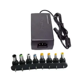 Universal Power Adapter 96W 12V+8 Heads شاحن محمول قابل للتعديل لأجهزة الكمبيوتر المحمولة ASUS ACER ASER