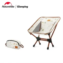 Furnishings Naturehike 2022 New Mini Moon Chair Children's Outdoor Camping Portable Folding Chair Picnic Bbq Stool Lightweight Lounge Chair