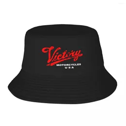 Bonés de bola Victory Motorcycles_ Bucket Hat Sun Shade Chapéus para homens