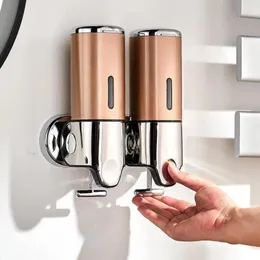 Liquid Soap Dispenser Reusable Space-saving Leak-proof Kitchen El Holder Shower Accessories For Toilet