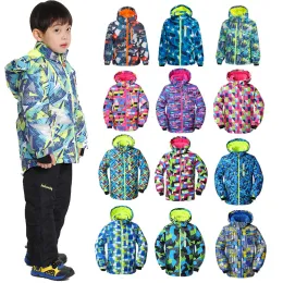 Pólos Novos Crianças Jackets de Esqui no menino quente Lã de lã de menina bebê Coats Sport Sport Windbreaker Mountain Teenager Kids Coat de casaco