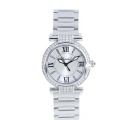 Nowy 28 mm Imperiale Series Quartz Backset Diamond Women's Watch Luxury 729132