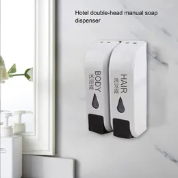 Dispenser di sapone liquido Piatti Bagno El Articoli per la casa Doppie teste WC Accessori per la casa Dispenser Tipo 2