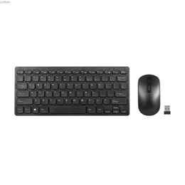 Tangentbord KM901 Tangentbord och muskombination 2.4G Wireless 78 Tangent Mini Keyboard and Mouse Combination Portable Office CombinationL2404