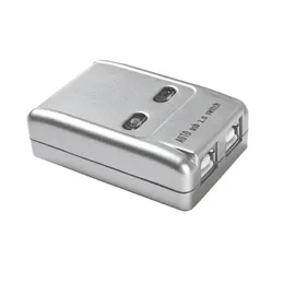 Neuer USB2.0 Auto Selector Switch Drucker 2 Port Flash-Treiber Maus Sharing Switcher Hotkey Software Steuerung MT-SW221-CHFOR-Drucker 2 Port Sharing Switcher