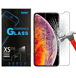 بالنسبة إلى Samsung A51 A71 A20S A10S A40 J2 CORE S7 ، حامي الشاشة الزجاجية المقسى Huawei P30 Lite iPhone 11 Pro Max Package1501639