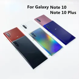 Für Samsung Galaxy Note10 plus N9750 N975F Note 10+ mittlere Rahmen Batterie Abdeckung Tür Heckglas Gehäuse Häuserschalenkamera Objektiv