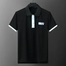 Mode mäns t-shirts mens polo kort ärm andas andningar tees brev mönster tryck män kvinnor sommar t skjortor plus storlek mäns polo skjorta m-3xl#a21