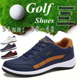 Sapatos 2023 sapatos de golfe novos sapatos esportivos casuais masculinos de homens respiráveis Antislip Shoes Antislip Sapatos ao ar livre 3848