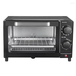 Electric Ovens Mainstays 4 Slice Toaster Oven With 3 Setting Baking Rack And Pan Black