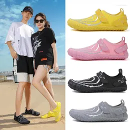 Sapatos casuais masculinos natação praia sapato de água feminino secagem rápida descalço upstream chinelos de surf caminhadas vadeando unisex