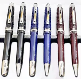 Promozione Luxury MSK145 Pen Classique 80 giorni Roller ball Penne a sfera Opzione Colletion Pens Numero di serie per Gift7340124