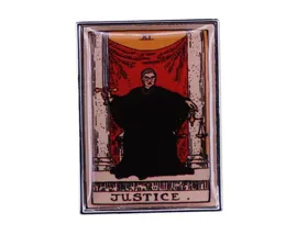 RBG Justice Tarot Enot Pin Ruth Bader Ginsburg Broch Court Feminizm odznaka odznaki mody Dekorowanie biżuterii 2212661