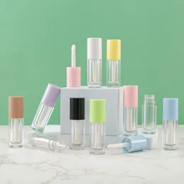 Storage Bottles 6ML Empty Tube Thick Barbar Lip Glaze Lipstick Gloss Brush Bar INS Eyeliner Mascara