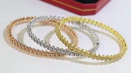 Tasarımcı Bilezik Mücevher Çatışması Serisi Barkly Asla sol solmaya Lüks Marka Bangles Klasik 18 K Gold Style Kalite Zarif Hediye