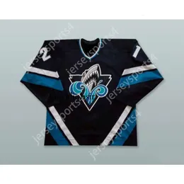 Gdsir Custom BENOIT ARSENAULT 21 RIMOUSKI OCEANIC NAVY BLUE HOCKEY JERSEY NEW Top Ed S-M-L-XL-XXL-3XL-4XL-5XL-6XL