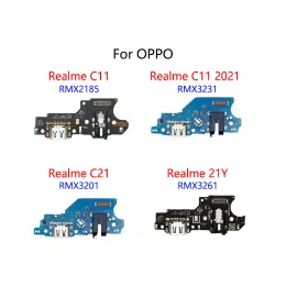 USB Charge Dock Port Gniazdek Złącze ELEX Kabel Flex dla Oppo Realme C21Y C2 C3 C11 C12 C15 C17 C20 C21 C31 C25 C35