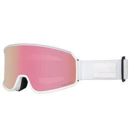 GOGGLES UV400 Antifog Double Layer Ski Goggles Big Lens Ski Glasses Mask Ski Snow Snowboard Snowboard Specchio occhiali occhiali da uomo per uomini donne