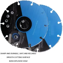 1pc träbearbetning Special Saw Blade Sharp and Helable Solid Wood Steel Nail Aluminium PVC Cutting Blade Electric Saw Blade