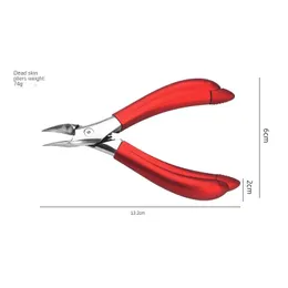 2024 Nagel Groove Scissors Nail Clipper Combination Set Hushållen skarpfylld olecranon-tång pedikyr tånstång för nagelspår