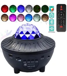 USB LED Star Light Effects Music Music Starry Water Wave Projector Bluetooth SoundActived Lights Lighting259A263S3109116