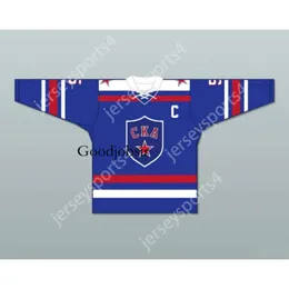 Gdsir Custom VITALI VISHNEVSKY 5 SKA ST.PETERSBURG Eishockeytrikot NEU Top Ed S-M-L-XL-XXL-3XL-4XL-5XL-6XL