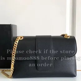 12a nuovissimo designer di qualità a specchio Small adolescente Victoire Borsa 23,5 cm Women Genuina Pulosa borsa Luxurys borse a catena a tracolla incrociata Borsa