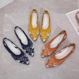 Casual Shoes Ballet Flats Women Luxury Sticke