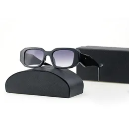 مستطيل الأزياء النظارات الشمسية رجل الموضة امرأة للجنسين مصمم Goggle Beach Sun Glasses الرجعية