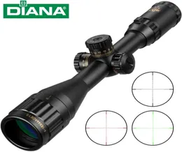 Mira óptica tática 416x44 ST, verde, vermelho, iluminado, riflescope, caça, rifle, sniper, airsoft, air guns1420861