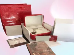 Fornitore di fabbrica Brand Luxury Brand Green con scatole di carta d'oro di legno originale Scatole per portafogli Case d'oro orologio da polso 6577846
