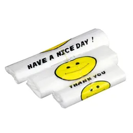 50pcs/pacote 20x32cm Realize sacos Smile Smile Gream