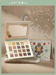 Устройство JudyDoll 20 Цветов Dunhuang Museum Beast Beast White Tiger Palette Palette китайская традиционная роспись матовая макияж косметика глаз