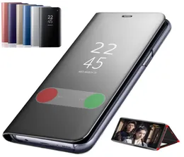 Lyxspegel Telefonfodral för Xiaomi Mi 13 13Pro 12 12Pro 12x 11 11 Lite 5G NE 11i 12T 11T 10T Pro Clear Flip Leather Caver6366637