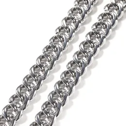 Ny hiphop ny produkt 12mm legering diamant inlagd herr kubansk halsbandsgata nisch mångsidig smycken
