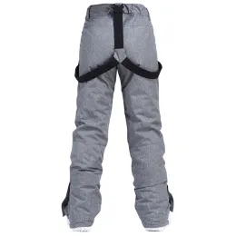 Stangen Mode Frauen und Männer Schneehose Winter im Freien Sportgürtel Snowboardgurthose wasserdichte winddichte Skiganzug Lätzchen unsex