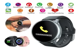 S2 Relógio Inteligente À Prova D 'Água Bluetooth Relógios Pulseira Esportiva Fitness Detecção de Frequência Cardíaca Rodada Display LCD IPS SmartWatch VS Activ6331774