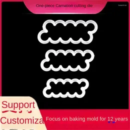 ベーキング型ケーキ型型クラフトクラウドフォンダンファッジカッターチョコレートクッキーバスキュー金型デザートメーカーキッチンアクセサリー