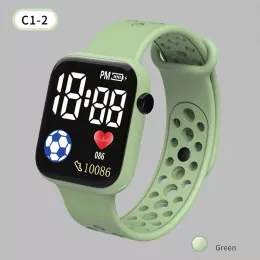 Yikaze führte digitale Uhr für Kinder Jungen wasserdichte Sportwachen Mädchen Silikon Digital Uhr Casual Childrens Electronic Reloj