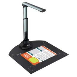 Scanner di libri portatile Presentatore con stand di estensione 12MP Documento USB Camera zoom OCR per strumento di vernice per conferenze per laptop a dimensioni A3/A4