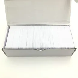 Envelopes 100pcs Blank Jet PVC PVC para Epson L805 e Canon TS704, IP7240 Impressora de jato de tinta e bandeja de cartão TS704