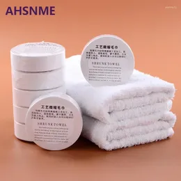 منشفة Ahsnme 500pcs مضغوطة كبيرة (30 65 سم / 14 26 بوصة) قطن مستقل يمكن التخلص منه في السفر